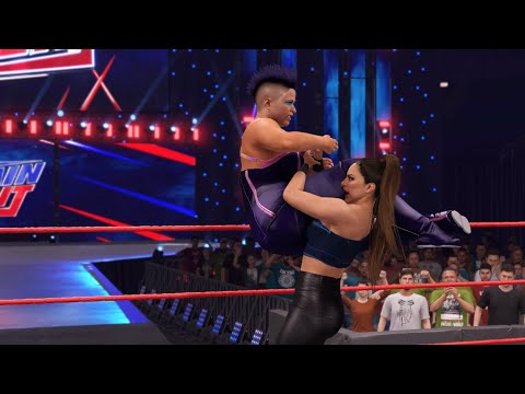 WWE 2K22 MAIN EVENT RAQUEL GONZALEZ IN ACTION