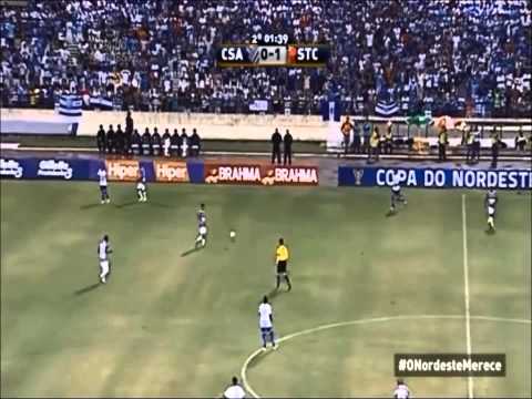 CSA 1x1 Santa Cruz-PE - Jogo completo- Copa do Nordeste 2014