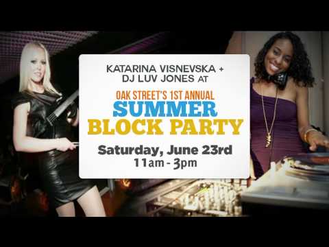 Katarina Visnevska & DJ Luv Jones perform on WCIU-TV You and Me This Morning