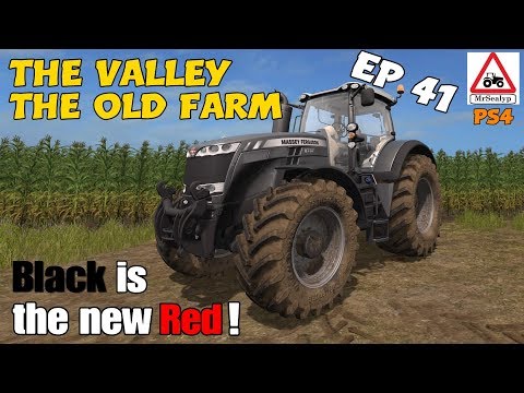 The Valley The Old Farm, Ep 41 (Black is the new Red!). Farming Simulator 17 PS4, Let's Play.