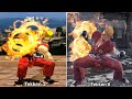 Tekken - Paul Phoenix Burning Fist Move Evolution ( 4K 60FPS ) 1995 - 2024
