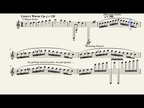 Beginner Friendly Flute Warm Up 😊