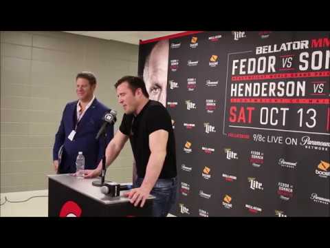 Chael Sonnen at Bellator 208 Post Fight Press Conference