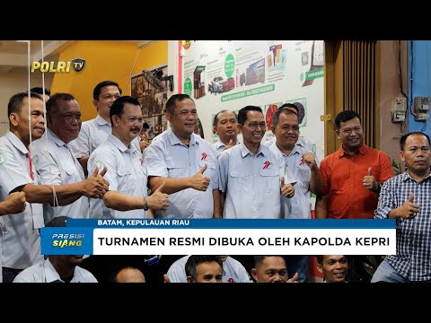 POLDA KEPRI GELAR TURNAMEN DOMINO, SEMARAKKAN HUT BHAYANGKARA KE-79