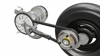How a Scooter Transmission works