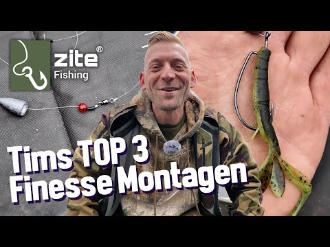 Texas, Chebu & Carolina: Mit diesen Finesse-Montagen fürs Barschangeln bist du unschlagbar am Wasser