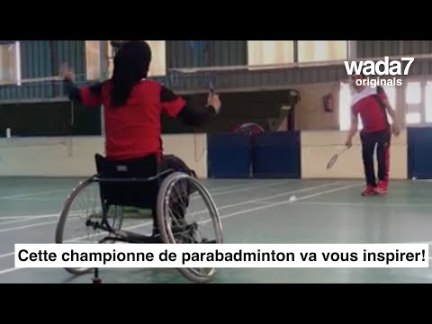 Cette championne de parabadminton va vous inspirer!💪👩🏻‍🦽🏸