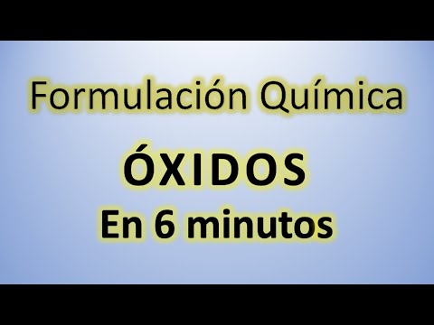 Oxides in 6 minutes with AntonioProfe 👍 Quick and easy inorganic formulation ⚛️