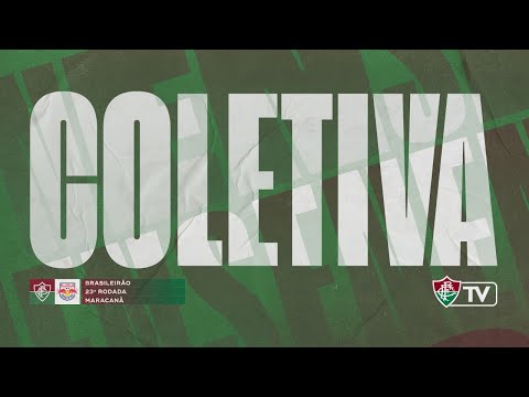 FluTV - Coletiva - Fluminense 0 x 0 Red Bull Bragantino - Campeonato Brasileiro