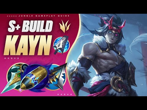 S+ KAYN JUNGLE BUILD Lets You Climb To The Moon! ❄🌑 (How to carry as an assassin in the new meta!)