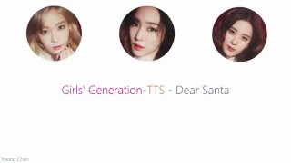 Girls&#39; Generation-TTS - Dear Santa lyrics (English ver.)