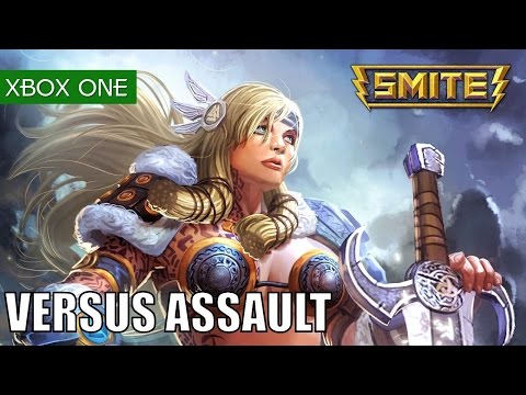 SMITE Xbox One Gameplay Assault Versus as Freya - Glowing balls of death