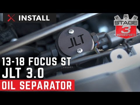 2013-2018 Focus ST EcoBoost JLT 3.0 Front Oil Separator Install