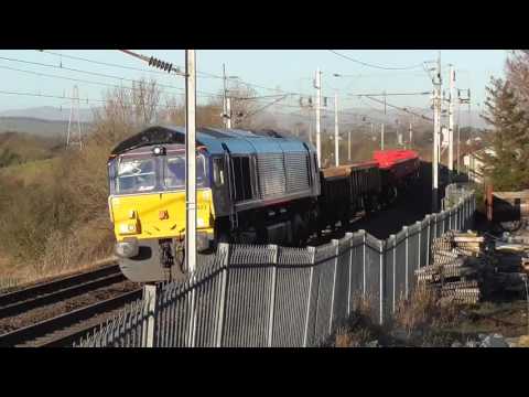 66423 6k05 Carlisle - Crewe Engineers, 5th January 2017
