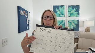 Check out Desk Calendar 2026-2027, Desk Pad Calendar 17x12 from Now to June 2027, Desk Blotter Cal