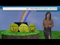 Cleveland weather forecast: Low 40s, rain and snow showers for St. Patrick's Day