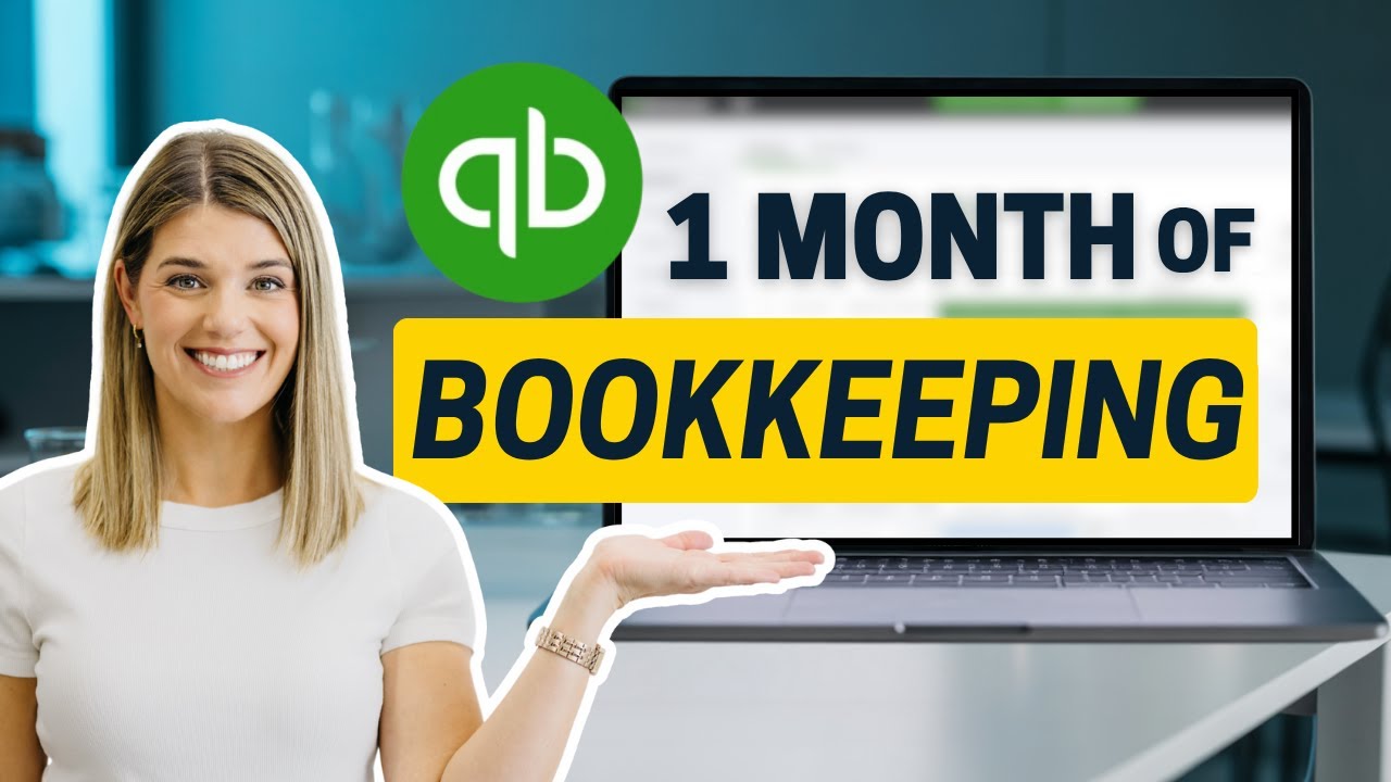 How To Do One Month of Bookkeeping in Quickbooks Online {2025 version}