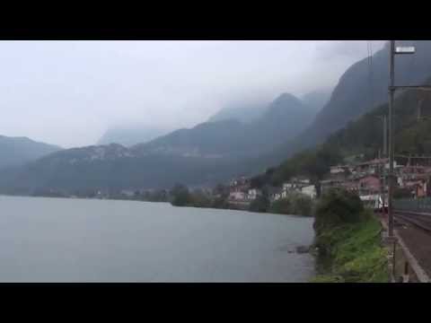 TILO ETR 524 TRENORD IN TRANSITO A CAPOLAGO. (CH) 17 - 10 - 2015.