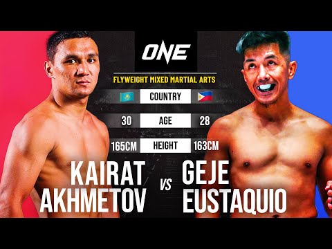 Kairat Akhmetov vs Geje Eustaquio full fight