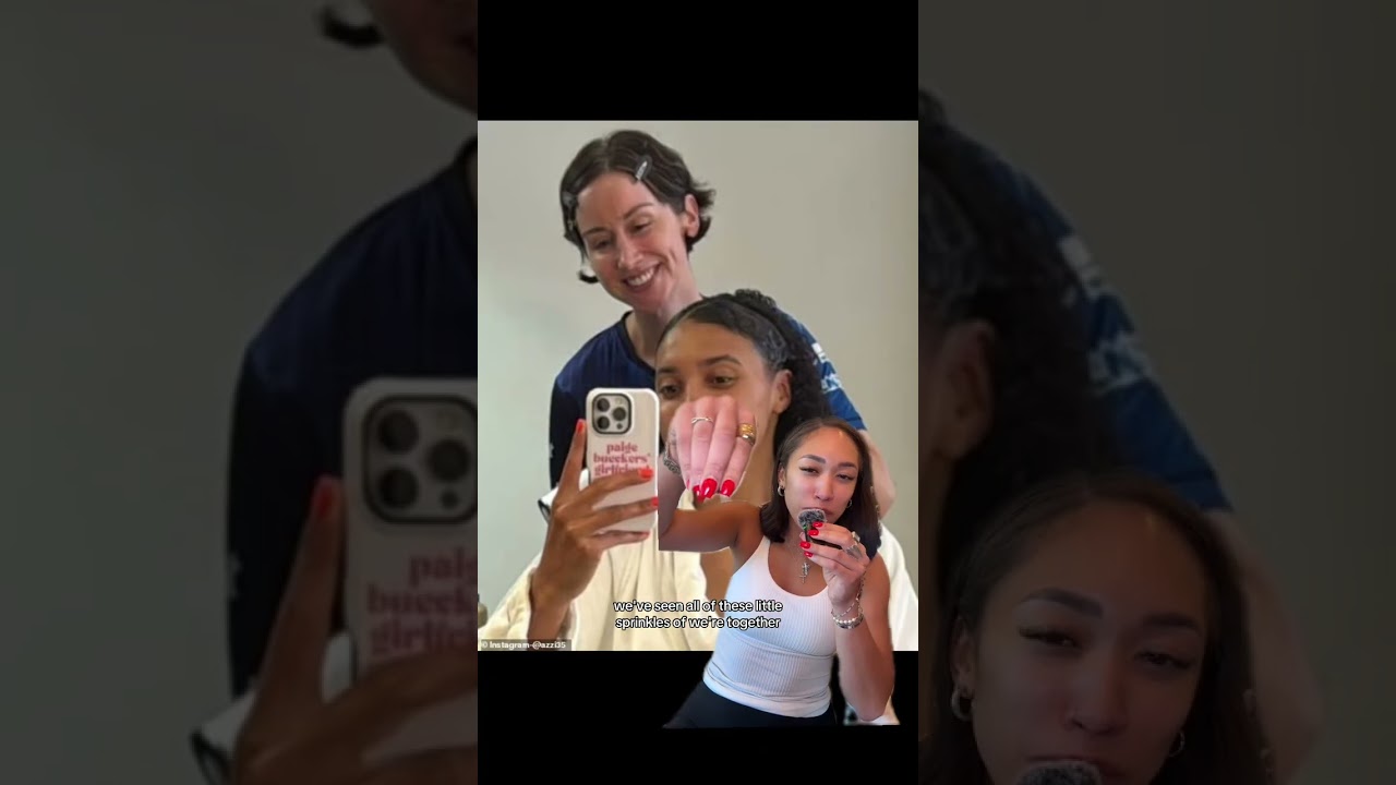 Someone was gon ask eventually lmao #azzifudd #paigebueckers #wnba #dallaswings #couples