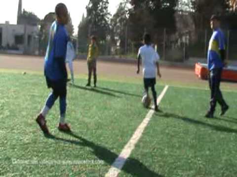 Entraînement des poussins du SC Air Bel