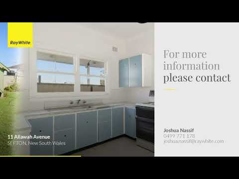 11 Allawah Avenue, Sefton, NSW 2162, 3房, 1浴, House