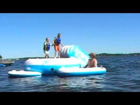 O-Zone Water Bouncer, O-Zone Slide & Oasis Lounge