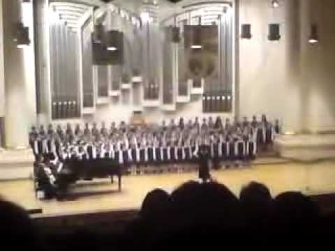 Stanisław Wiechowicz - Oczki Pragna ( folk song, choir)