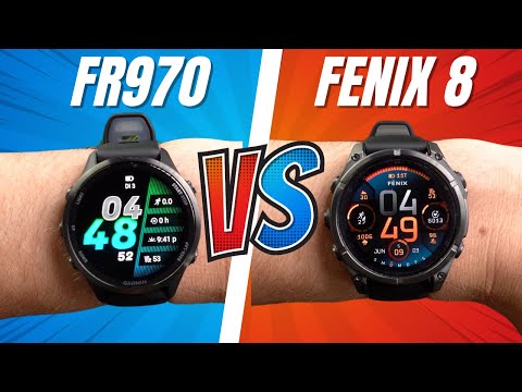Garmin Fenix ​​8 vs. Forerunner 970: Which watch is better?