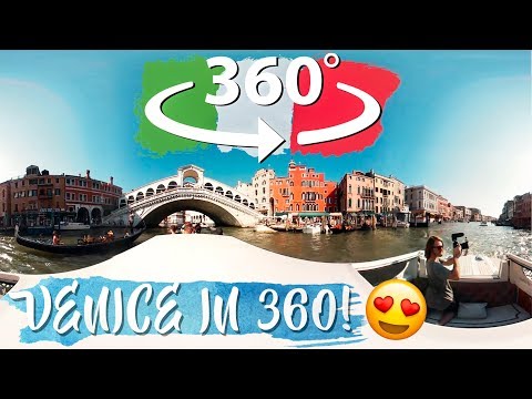 360° VR Video: VENICE, ITALY 🇮🇹