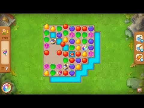 GardenScapes level 8709 🌱 Playrix HD 👋😘✌️