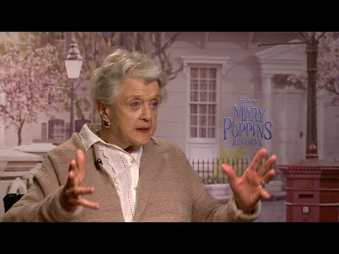 Angela Lansbury says she's learned to navigate the ups and downs of Hollywood over the years by adjusting her expectations -- and remaining passionate about acting. The 93-year-old performer has a small role in Disney's "Mary Poppins Returns," just released for home video. (March 19)