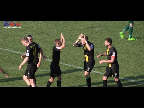 SIARKA TARNOBRZEG - GRYF WEJHEROWO 3:1 (1:0) - FRAGMENTY I KONFERENCJA