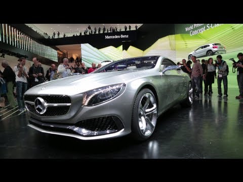 Mercedes Benz S Class Coupe Concept - 2013 Frankfurt Motor Show