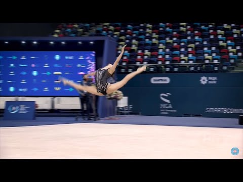 Alexandra Agiurgiuculese Italy Final Hoop World Cup Baku 2021