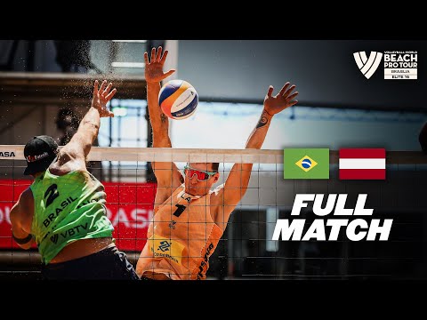 Evandro/Arthur 🇧🇷 vs Plavins/Fokerots 🇱🇻 - Brasília 2025 | Round of 12 - BPT Elite | Full Match