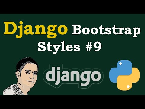 Django Tutorial - Django Bootstrap Styles