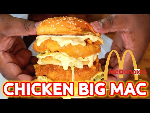 McDonald's Chicken Big Mac Recipe | At Home