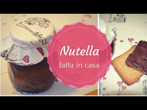 Ricetta NUTELLA fatta in casa // Crema di Nocciole tipo Novi 3 INGREDIENTI // Sana, veloce, naturale