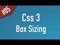 Learn Css3 in Arabic #05 - Box Sizing