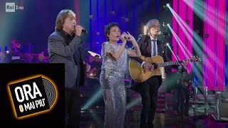 Michele Pecora e i Ricchi e Poveri cantano "La prima cosa bella" - Ora o mai più 19/01/2019
