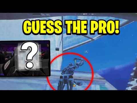 Guess the Fortnite Pro!..