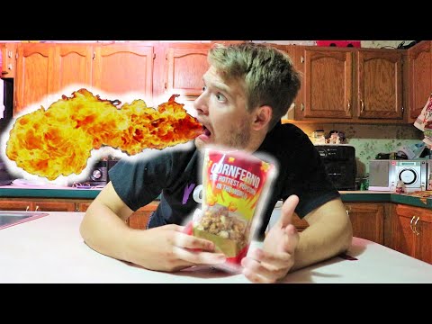 WORLD'S HOTTEST POPCORN CHALLENGE!! | CORNFERNO | CODY VS.