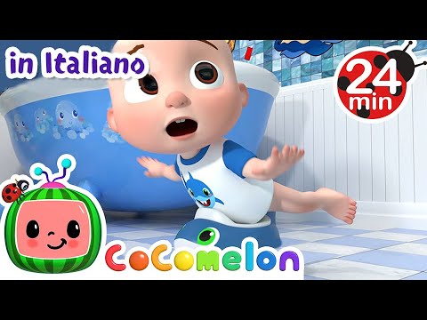Impariamo a usare il vasino | CoComelon Italiano - Canzoni per Bambini