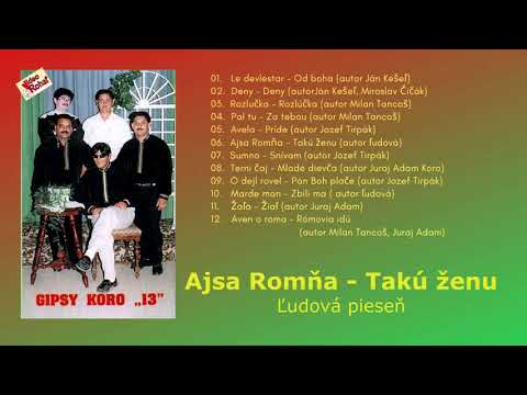 GIPSY KORO 13, Ajsa Romňa, rómska ľudová, gipsy song, štúdio