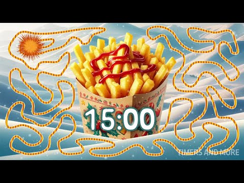15 Minute French Fries 🍟 Timer Bomb 💣