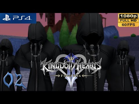 [PS4 1080p 60fps] Kingdom Hearts 2 Walkthrough 2 Mysterious Tower and Hollow Bastion - KH 1.5 + 2.5