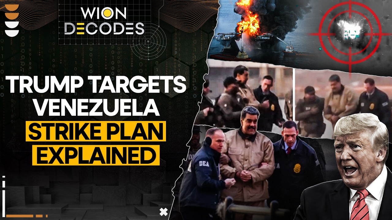 US' Aggressive Strike In Venezuela: How Maduro Was Captured Taken Into Custody | WION Decodes