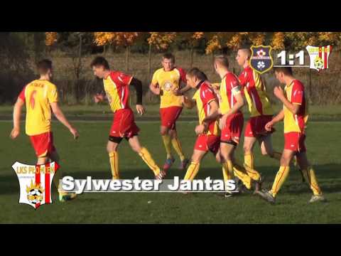Sylwester Jantas 1:1 (38') 12 kolejka Okręgówki: LKS Kobylanka - Płomień Limanowa