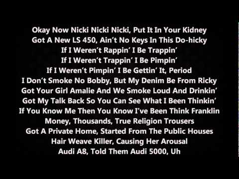 Nicki Minaj - Beez In The Trap ft. 2 Chainz LYRICS